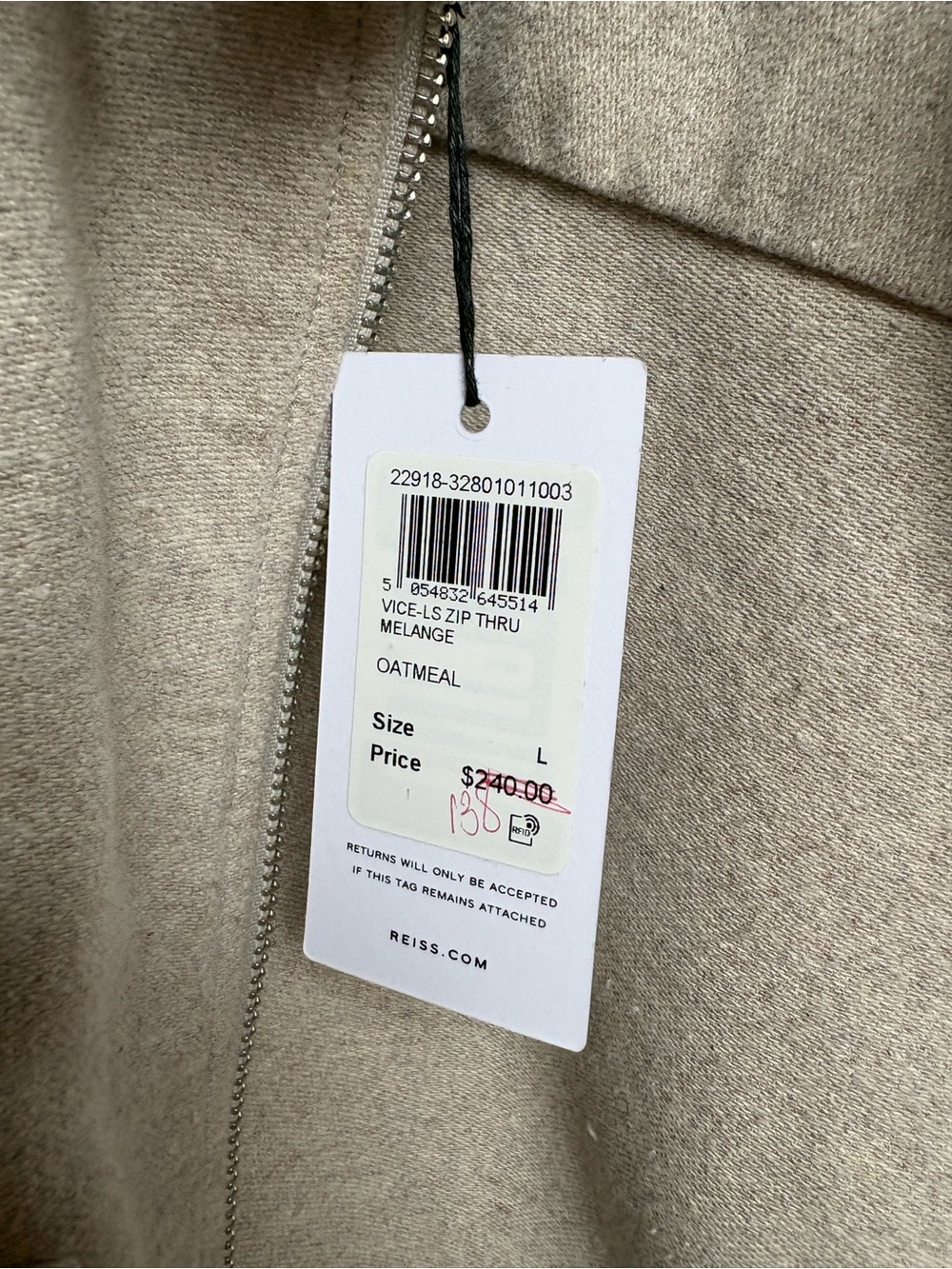 NWT REISS Men's Jacket - Picture 3 of 7